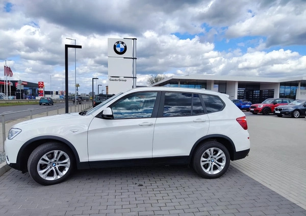 BMW X3 cena 92250 przebieg: 170735, rok produkcji 2017 z Chorzów małe 254